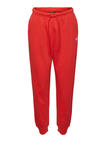 Pieces PCATELLA SWEATPANTS, Poppy Red, highres - 17124805_PoppyRed_987206_001.jpg