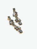 Pieces RHINESTONE DROP EARRINGS, Gold Colour, highres - 17100479_GoldColour_723368_007.jpg