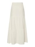 Pieces PCSIKKA HW COTTON MAXI SKIRT, Cloud Dancer, highres - 17152628_CloudDancer_002.jpg
