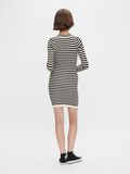 Pieces PCCRISTA RIBBED KNITTED DRESS, Black, highres - 17115048_Black_870175_004.jpg