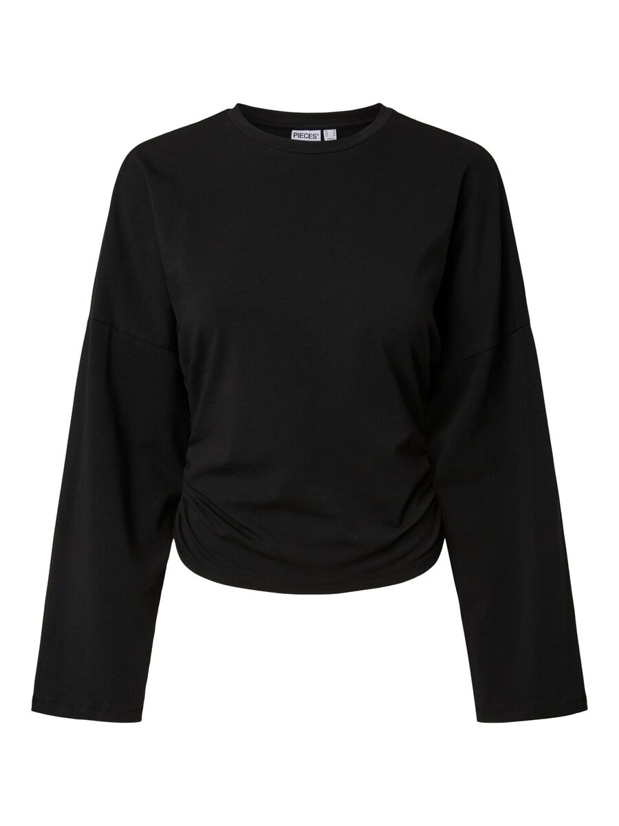 Product carousel image - PCALLI  LONG SLEEVED TOP, Black | 2