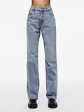 Pieces PCKELLY HW STRAIGHT FIT JEANS, Light Blue Denim, highres - 17148063_LightBlueDenim_003.jpg