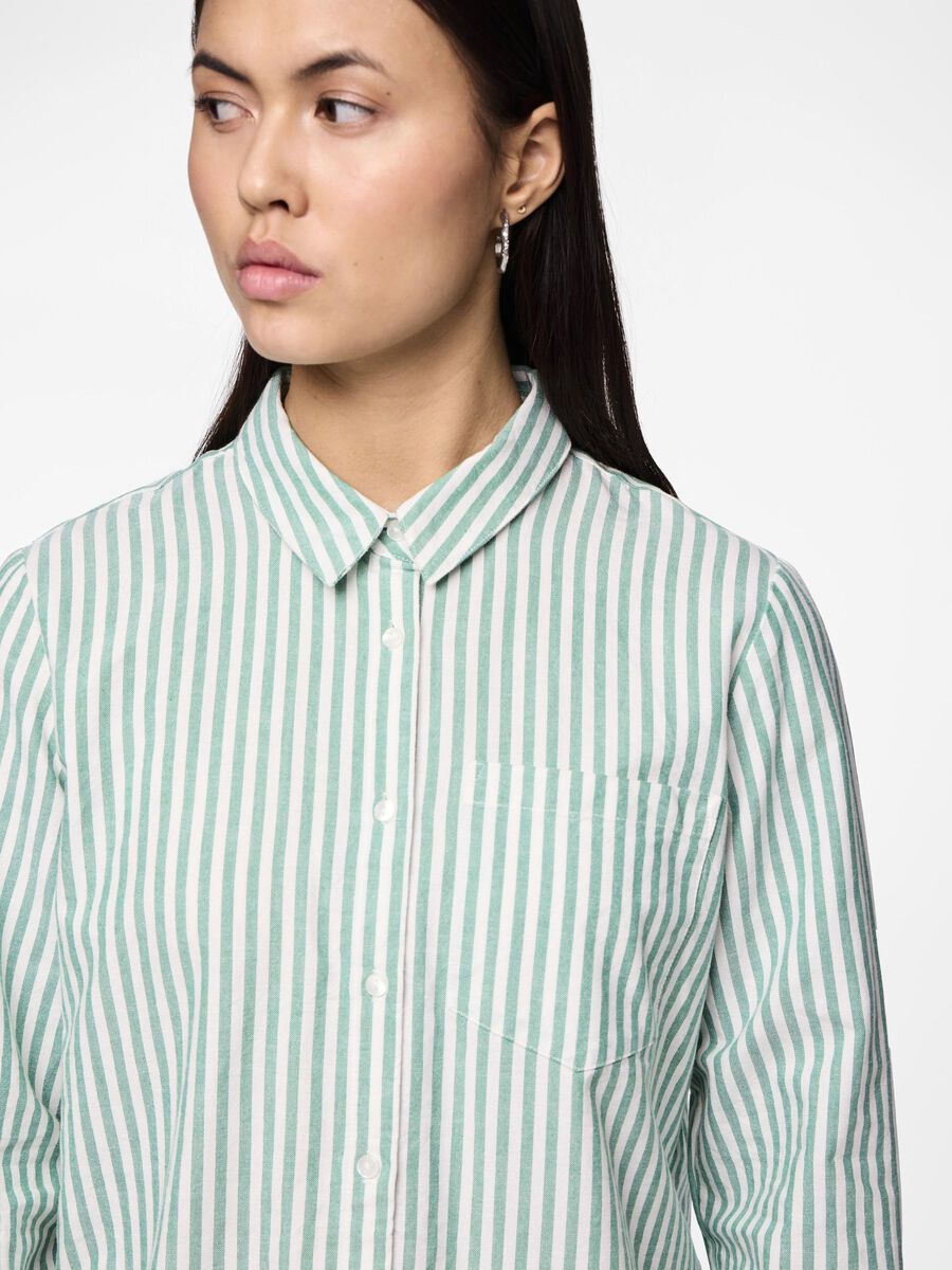 Pieces PCMIRINE SHIRT, Cloud Dancer, highres - 17148638_CloudDancer_1097534_006.jpg