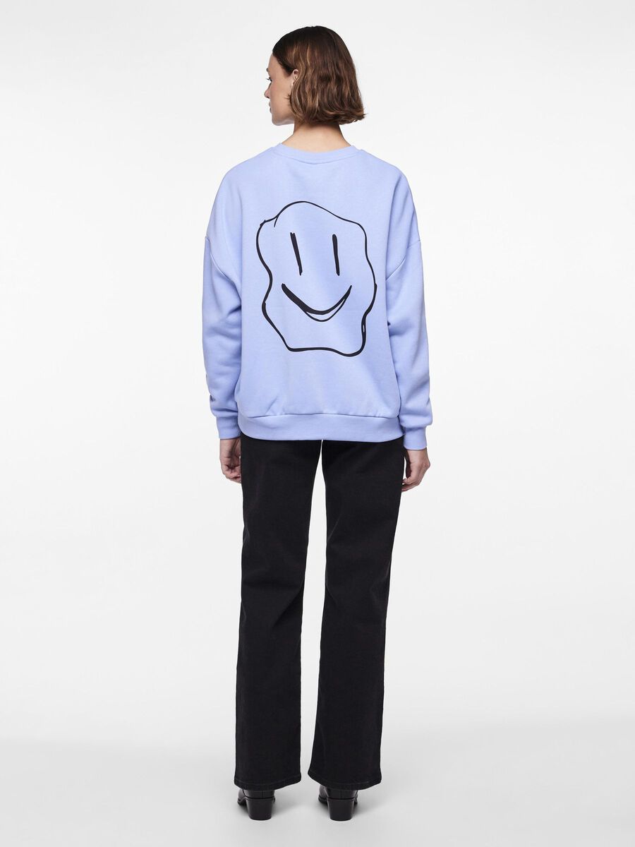 Pieces PCDYLLO SWEATSHIRT, Hydrangea, highres - 17149942_Hydrangea_1110934_004.jpg