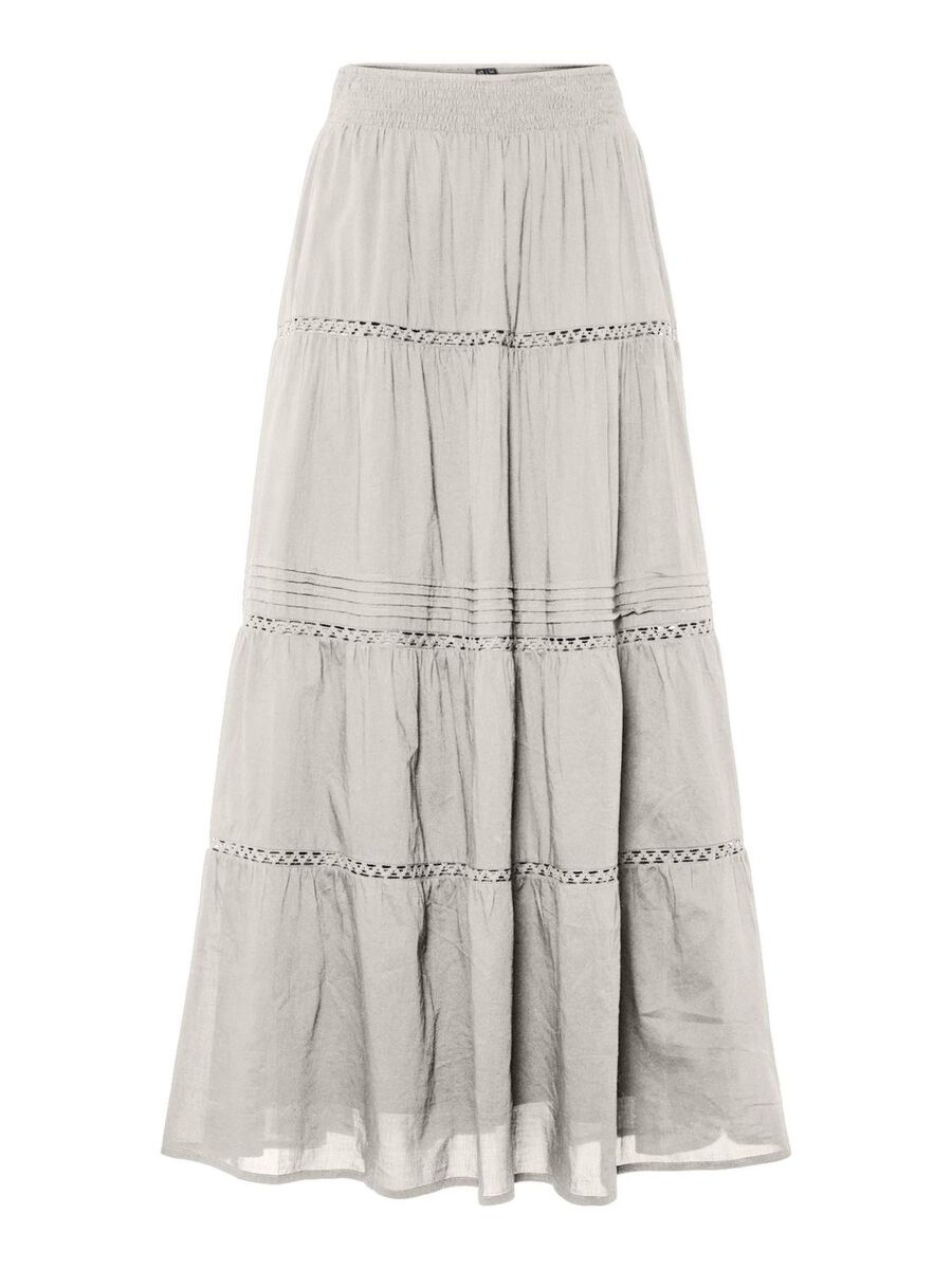 Pieces PCASTRID LONG SKIRT, White Sand, highres - 17161779_WhiteSand_001.jpg
