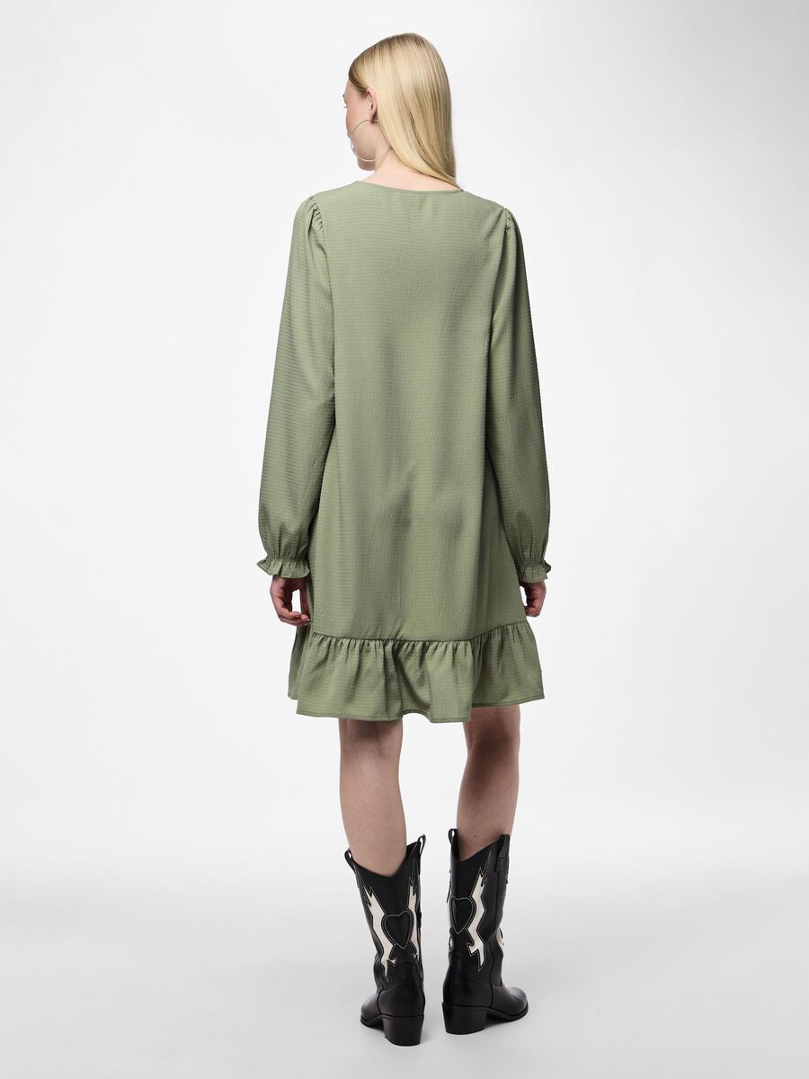 Pieces PCSIENNA MINI-ROBE, Hedge Green, highres - 17149320_HedgeGreen_004.jpg