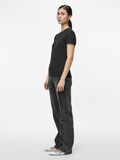 Pieces SLIM-FIT T-SHIRT, Black, highres - 17082526_Black_005.jpg