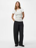 Product image thumbnail - PCRIKKE BARREL TROUSERS, Black | 1