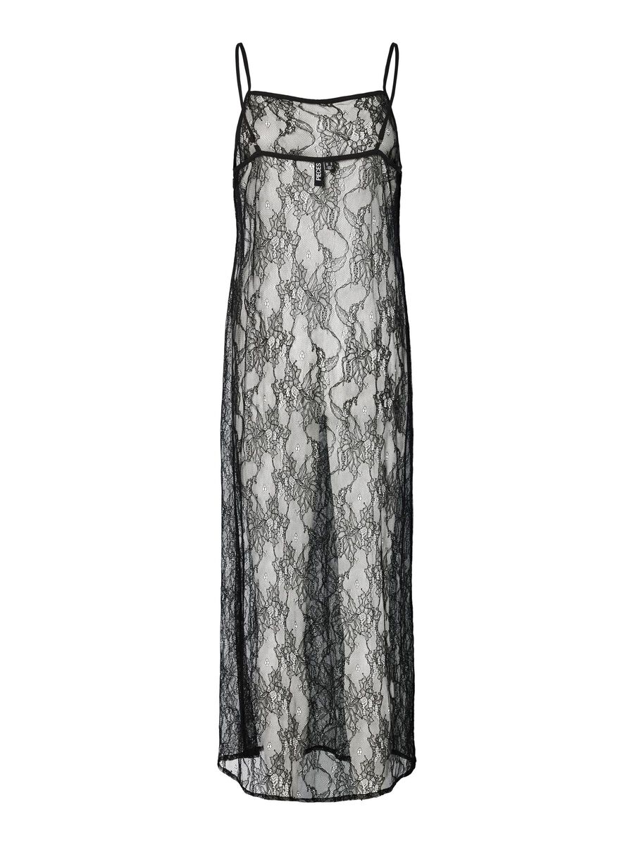 Pieces PCFRILLE MIDI DRESS, Black, highres - 17163979_Black_002.jpg