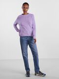 Pieces PCJULIANA KNITTED PULLOVER, Purple Rose, highres - 17126277_PurpleRose_005.jpg