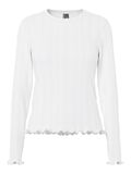 Pieces PCMARIE POINTELLE  LONG SLEEVED TOP, Cloud Dancer, highres - 17152052_CloudDancer_001.jpg