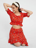 Pieces FLORAL-PRINT CROPPED TOP, Aura Orange, highres - 17100819_AuraOrange_008.jpg