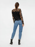 Pieces LACE BLOUSE, Black, highres - 17108241_Black_004.jpg