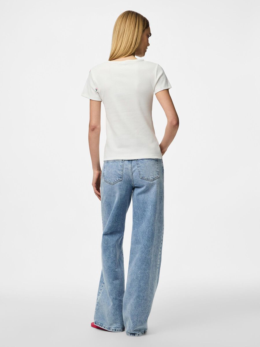 Pieces PCMAY T-SHIRT, Cloud Dancer, highres - 17159370_CloudDancer_1205239_004.jpg