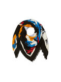 Pieces PATTERNED SCARF, Nugget Gold, highres - 17090799_NuggetGold_001.jpg
