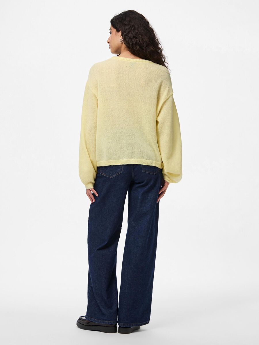 Pieces PULLOVER A MAGLIA, French Vanilla, highres - 17157588_FrenchVanilla_004.jpg