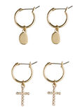 Pieces PENDIENTES DE ARO, Gold Colour, highres - 17101466_GoldColour_737862_001.jpg