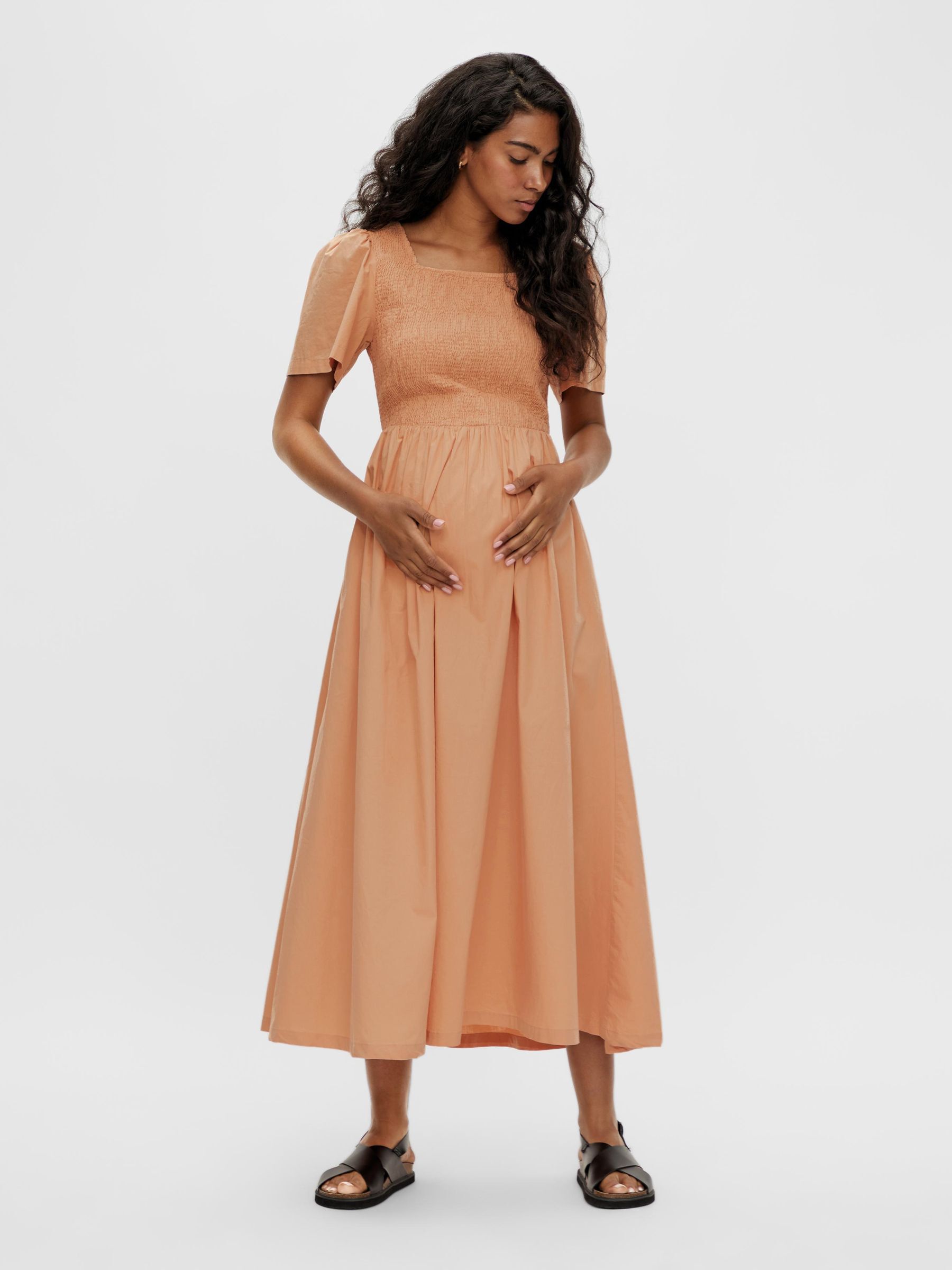 maternity maxi dress
