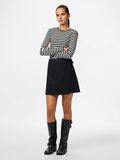 Product image thumbnail - PCFLORA DENIM WRAP SKIRT, Black Denim | 4