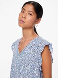 Pieces PCNYA TOP MED KORTE ÆRMER, Faded Denim, highres - 17147804_FadedDenim_1091560_006.jpg