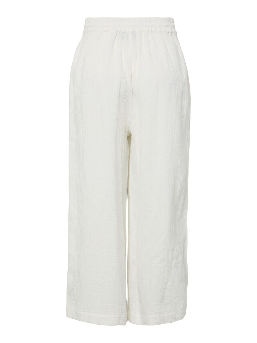 Pieces PCSASTINA HW MUSSELIN CULOTTES, Cloud Dancer, highres - 17156930_CloudDancer_002.jpg