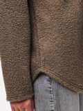 Product image thumbnail - PCOLINE TEDDY OVERSHIRT, Morel | 5