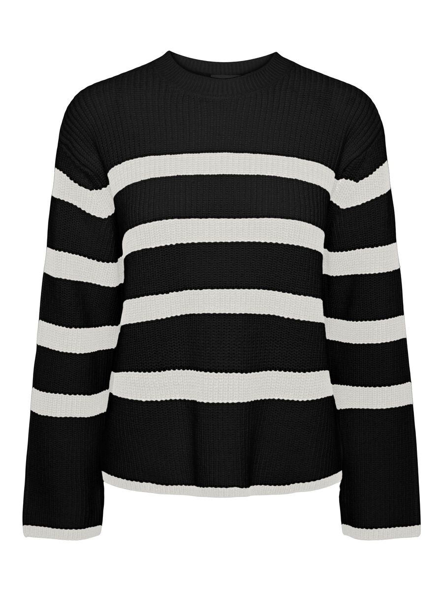 Pieces PCSABINA STRICKPULLOVER, Black, highres - 17146999_Black_1103748_001.jpg