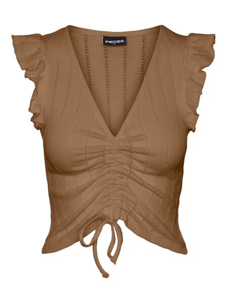 Pieces PCLOA SLEEVELESS TOP, Thrush, highres - 17139976_Thrush_001.jpg