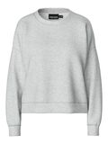Pieces PCCHILLI SWEATSHIRT, Light Grey Melange, highres - 17113432_LightGreyMelange_001.jpg