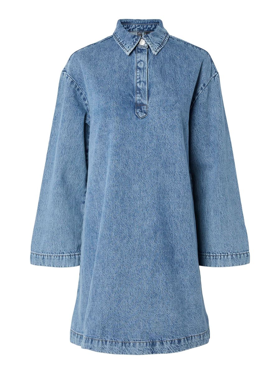 Pieces PCKENYA MIDIKLEID, Medium Blue Denim, highres - 17158763_MediumBlueDenim_001.jpg