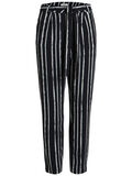 Pieces STRIPED CROPPED TROUSERS, Black, highres - 17091176_Black_639468_001.jpg