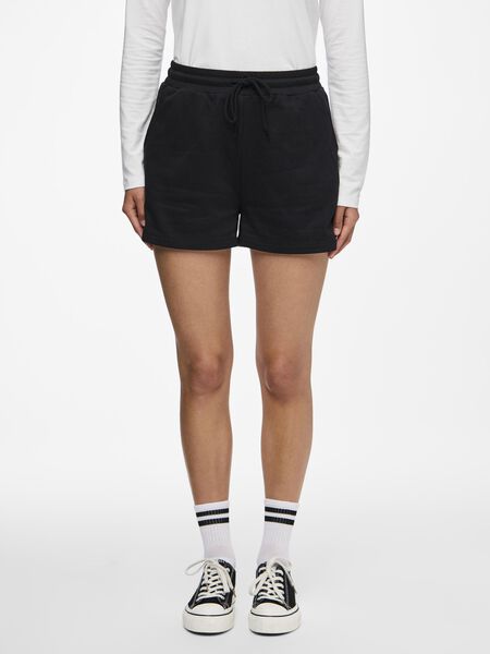 Pieces PCCHILLI SWEAT SHORTS, Black, highres - 17118868_Black_003.jpg
