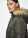 Pieces PCNATTY PUFFER JACKET, Black Olive, highres - 17141876_BlackOlive_006.jpg