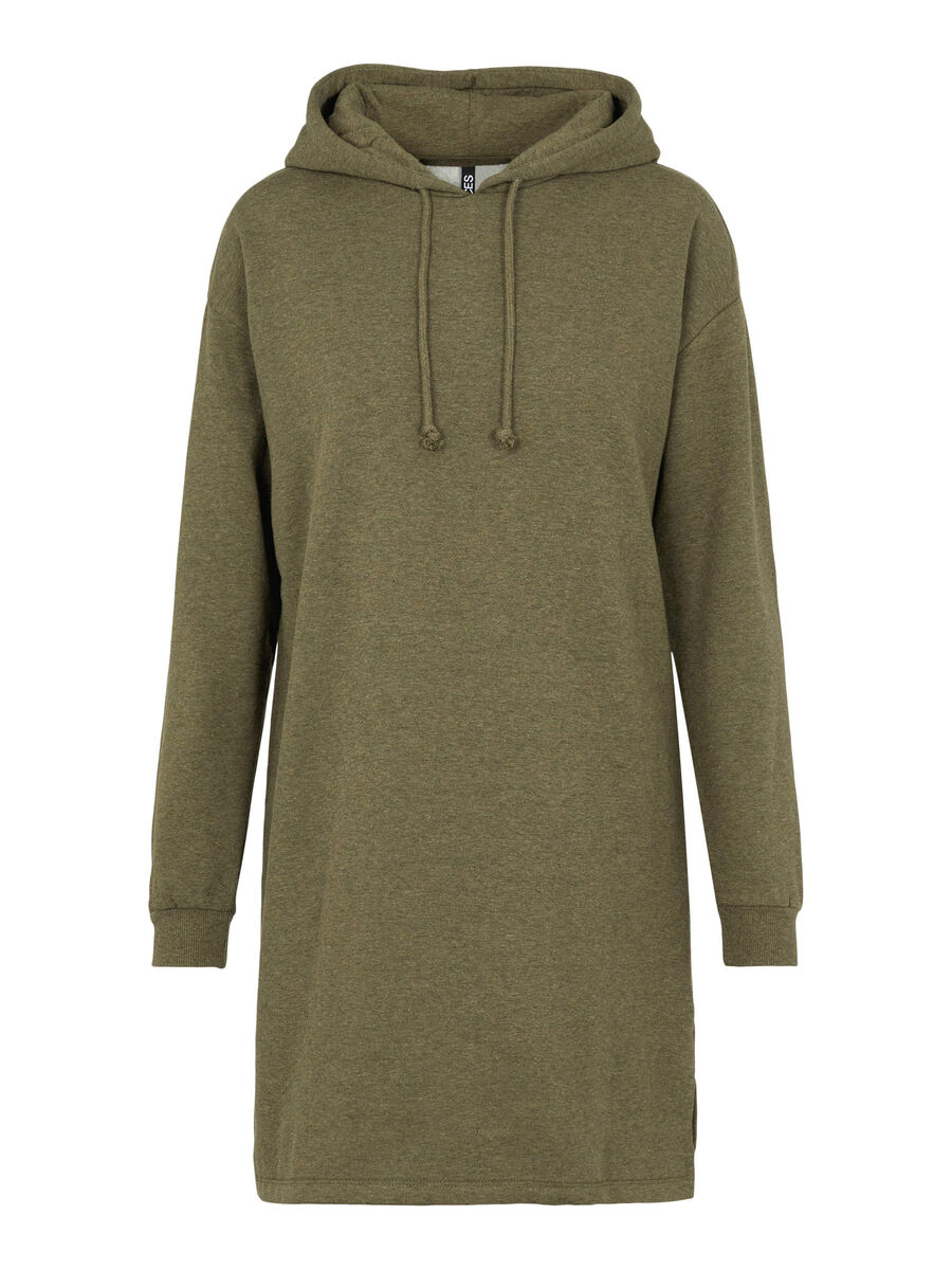 Carousel image - &Agrave; CAPUCHE ROBE PULL, Black Olive | 6