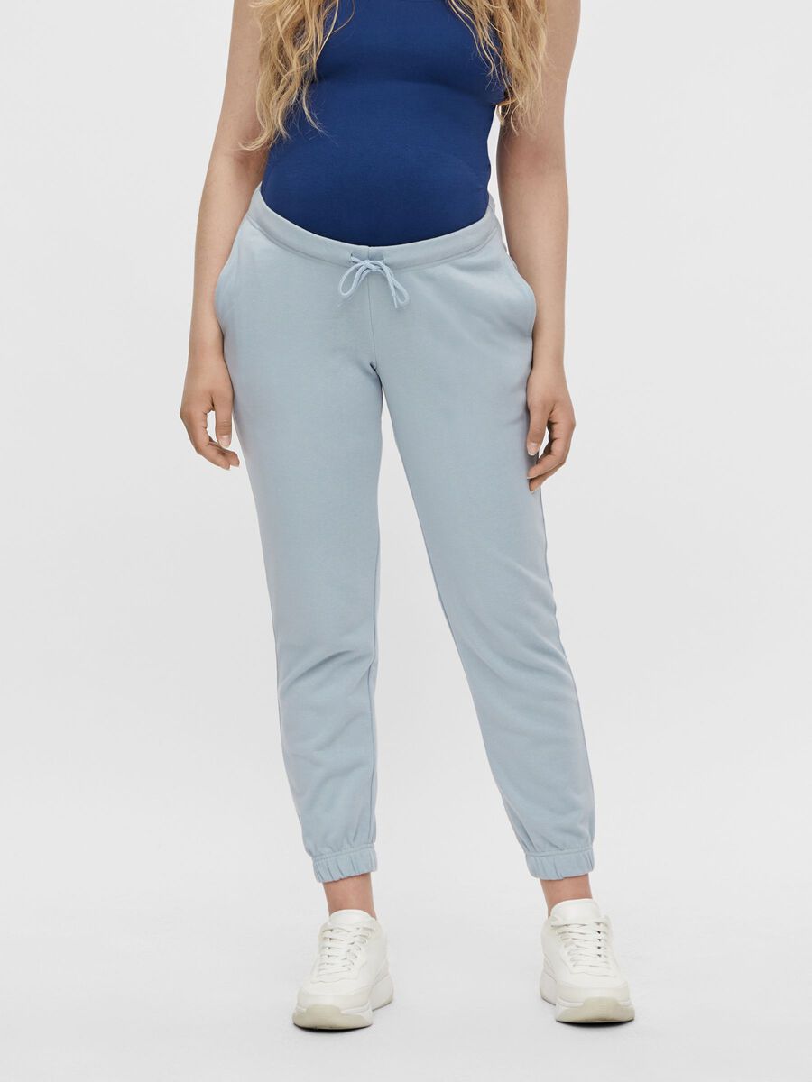 Mama.licious VENTE-BUKSER SWEATPANTS, Blue Fog, highres - 20014844_BlueFog_003.jpg