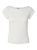 Product image thumbnail 5 PCMELLY BOATNECK  TOP, Coconut Milk