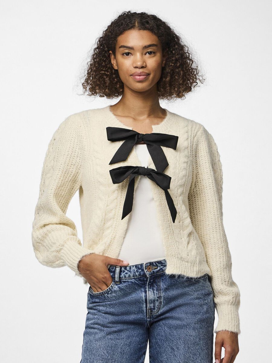 Pieces PCROW CARDIGAN, Birch, highres - 17155265_Birch_1160246_003.jpg