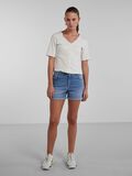 Pieces PCPEGGY DENIM SHORTS, Light Blue Denim, highres - 17134166_LightBlueDenim_005.jpg