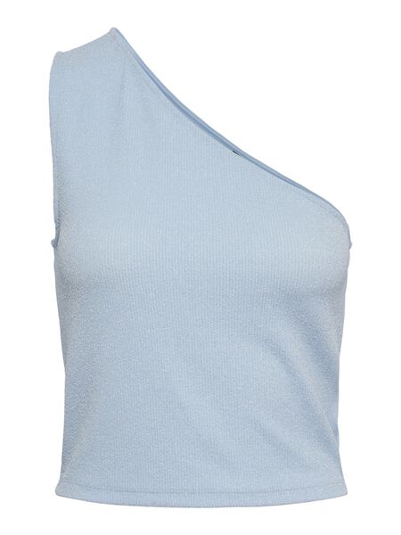 Pieces PCLINA COLD-SHOULDER TOP, Airy Blue, highres - 17138128_AiryBlue_001.jpg