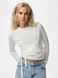 Product image thumbnail 1 PCJULIANE ROYA 2-IN-1 OBERTEIL MIT LANGEN &Auml;RMELN, Bright White