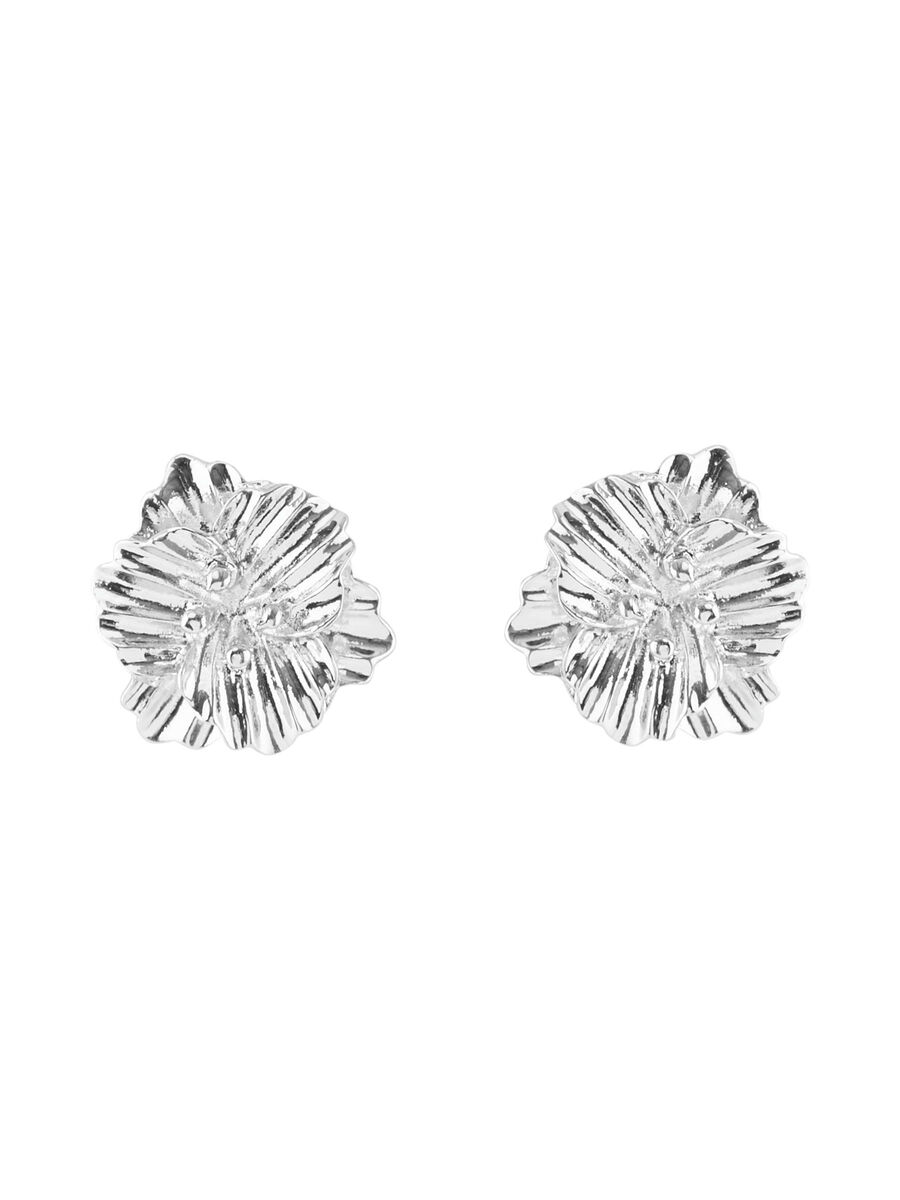 Pieces FLEUR CLOUS D'OREILLE, Silver Colour, highres - 17102570_SilverColour_008.jpg