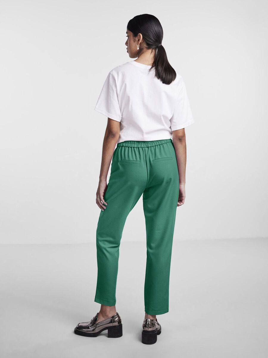 Pieces PCBOSELLA TAPERED TROUSERS, Pepper Green, highres - 17138427_PepperGreen_004.jpg