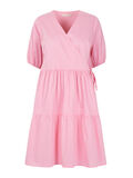 Pieces MANCHES BOUFFANTES MINI-ROBE, Aurora Pink, highres - 17106481_AuroraPink_001.jpg