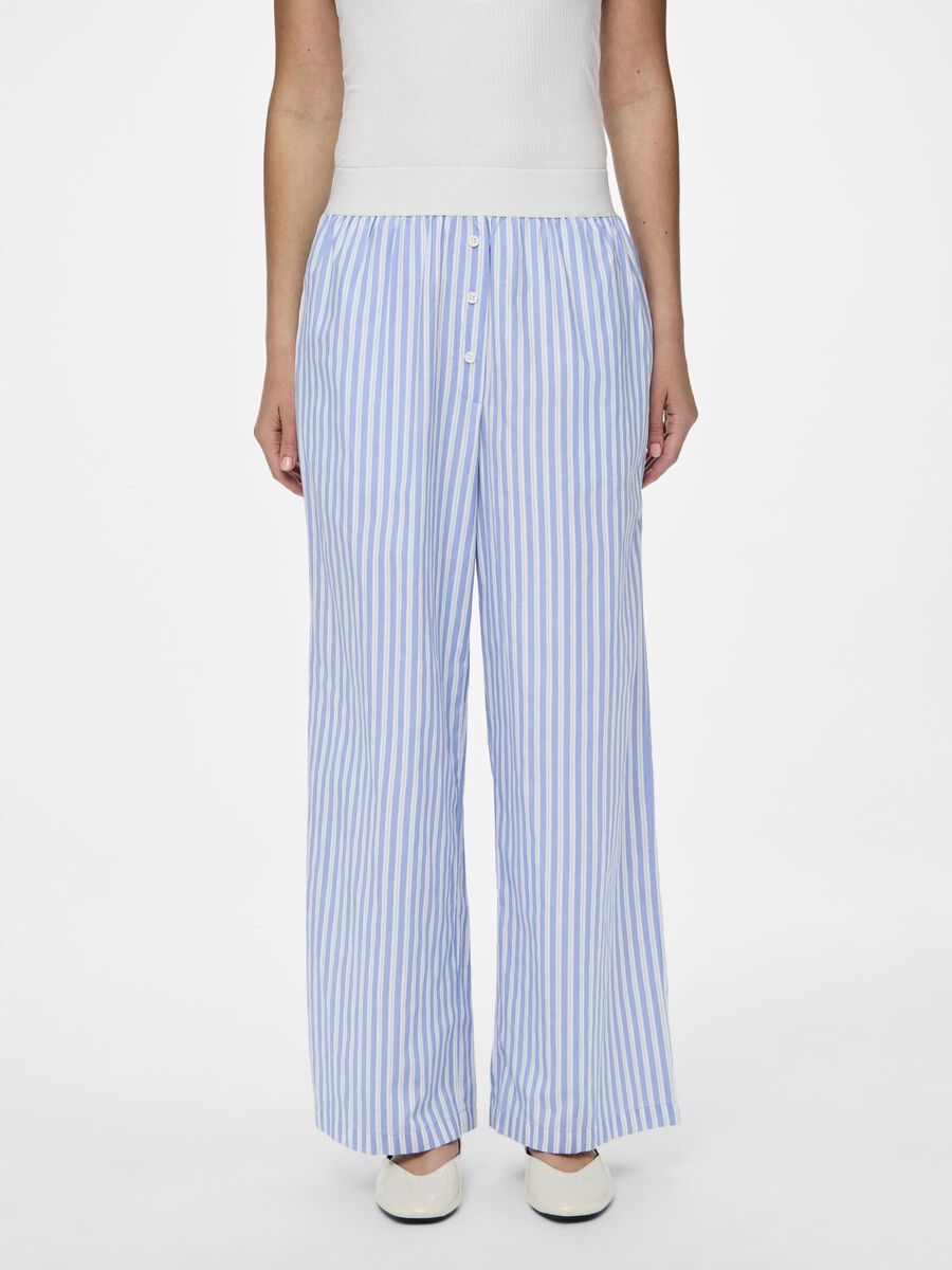 Pieces PCHARPER  HIGH WAISTED TROUSERS, Cornflower Blue, highres - 17156852_CornflowerBlue_1174547_003.jpg