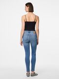 Pieces PCDANA MW SKINNY FIT JEANS, Medium Blue Denim, highres - 17147621_MediumBlueDenim_004.jpg