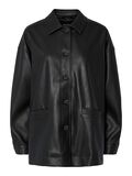 Pieces PCJAMILLA FAUX LEATHER JACKET, Black, highres - 17158956_Black_001.jpg