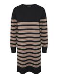 Pieces PCPENELOPE KNITTED DRESS, Black, highres - 17149290_Black_1104122_001.jpg