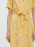 Pieces FLORAL PRINT MIDI DRESS, Banana, highres - 17114093_Banana_853520_006.jpg