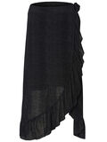 Pieces SNAKE PATTERNED WRAP SKIRT, Black, highres - 17096854_Black_690566_001.jpg