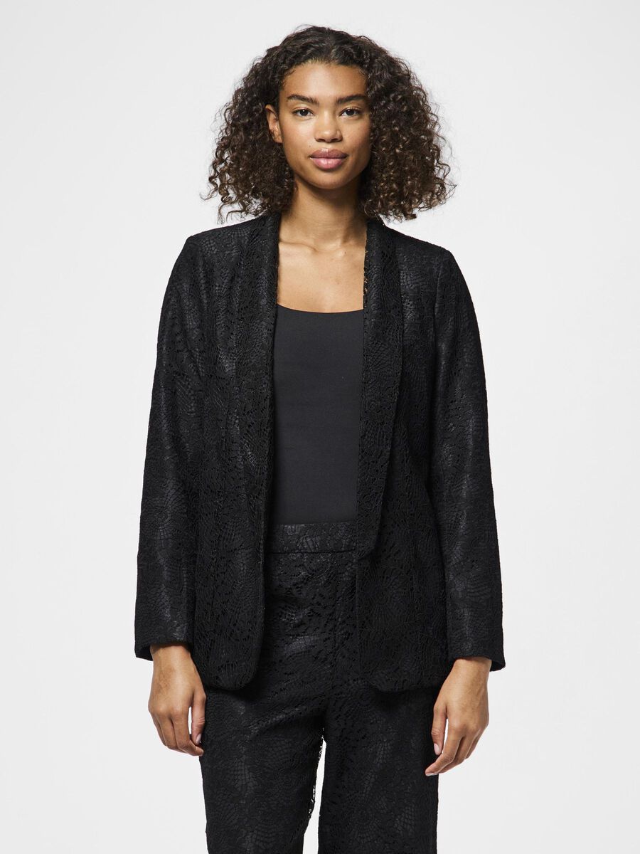 Pieces PCBOSULLA SPITZEN BLAZER, Black, highres - 17154280_Black_003.jpg